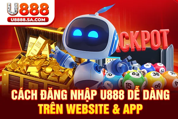 Cách đăng nhập U888 dễ dàng trên website & app