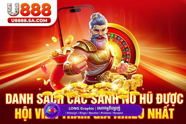 Danh sách các sảnh nổ hũ được hội viên tham gia nhiều nhất