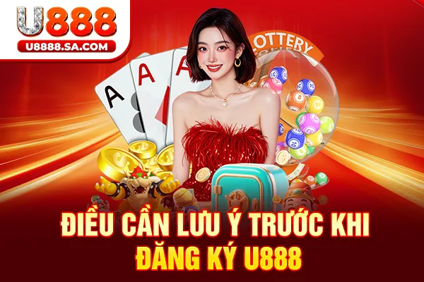 Điều cần lưu ý trước khi đăng ký U888