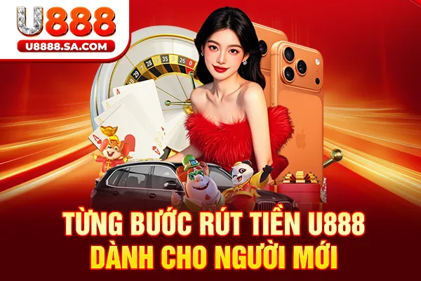 Từng bước rút tiền U888 dành cho người mới